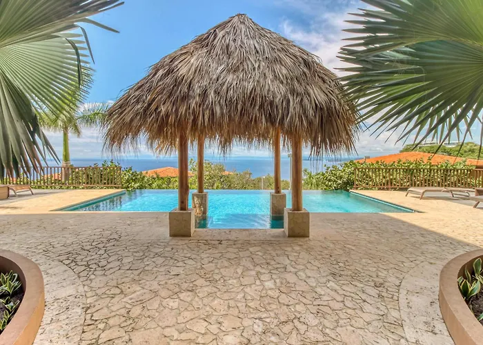 Ocotal Hilltop Condo: Ocean Views, Pool Access Playa Ocotal